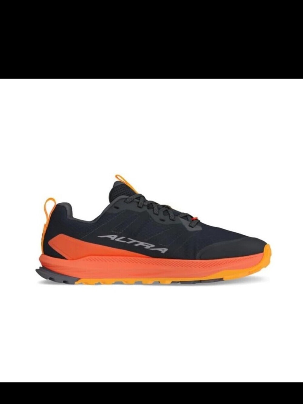 Altra Men's Lone Peak 9 Zero‑Drop Trail Running Shoes -Black/Red - Picture 5 of 9